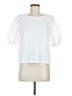 Versona White Short Sleeve Top Size M - photo 1