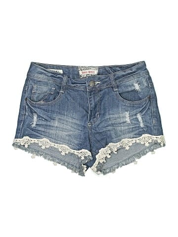 Hot Kiss Denim Shorts (view 1)