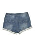 Hot Kiss Blue Denim Shorts Size 7 - photo 2