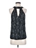 Ramy Brook Silver Sleeveless Blouse Size S - photo 1