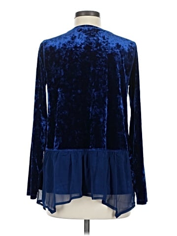 LOGO by Lori Goldstein Long Sleeve Blouse (view 2)