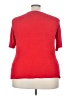 Lord & Taylor Red Short Sleeve Top Size 4X (estimated) - photo 2