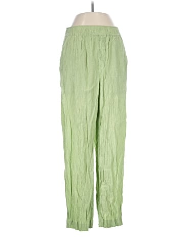 Madewell Crinkled Crepe Straight-Leg Crop Pants (view 1)