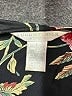 August Silk Black 3/4 Sleeve Blouse Size L - photo 7