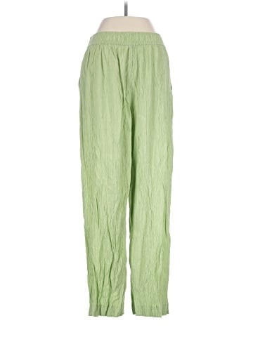 Madewell Crinkled Crepe Straight-Leg Crop Pants (view 2)