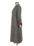 Max Studio Houndstooth Gray Casual Dress Size M - photo 5