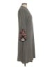Max Studio Houndstooth Gray Casual Dress Size M - photo 4