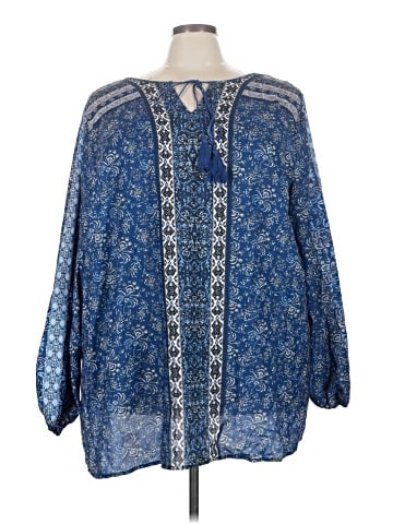 BLOOMCHIC 3/4 Sleeve Blouse (view 1)