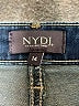 NYDJ Hearts Blue Jeans Size 14 - photo 7