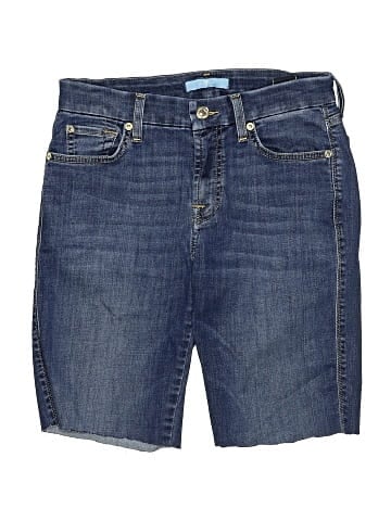 7 For All Mankind Denim Shorts (view 1)