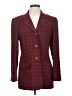 Lands' End Burgundy Wool Blazer Size 4 - photo 1