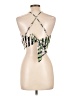 Akira 100% Polyester Green Sleeveless Blouse Size L - photo 2