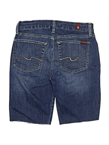 7 For All Mankind Denim Shorts (view 2)