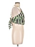 Akira 100% Polyester Green Sleeveless Blouse Size L - photo 4