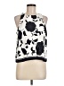 Ann Taylor Ivory Sleeveless Blouse Size M - photo 1