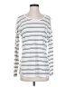 ExOfficio Stripes Silver White Long Sleeve T-Shirt Size S - photo 1