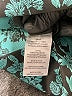 Hutch 100% Polyester Paisley Teal Cocktail Dress Size 10 - photo 8