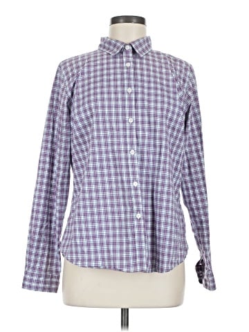 L.L.Bean Long Sleeve Button-Down Shirt (view 1)