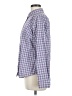 L.L.Bean Checkered-gingham Purple Long Sleeve Button-Down Shirt Size M - photo 5