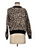 T Tahari Animal Print Brown Pullover Sweater Size S - photo 1
