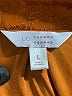 LC Lauren Conrad 100% Polyester Orange Long Sleeve Blouse Size L - photo 7