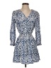 Rails Print Blue Casual Dress Size XS - photo 1