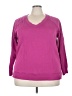 LIVI Purple Pullover Sweater Size 18 Plus - photo 1
