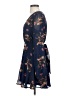 Lulus 100% Polyester Floral Blue Cocktail Dress Size S - photo 5
