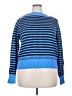 Free Assembly Stripes Blue Pullover Sweater Size 20 - photo 1