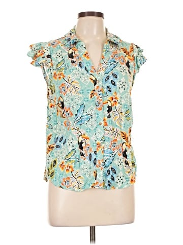 Democracy Sleeveless Blouse (view 1)