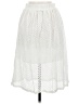 Aqua Polka Dots White Casual Skirt Size M - photo 2