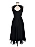Gabby Skye 100% Polyester Solid Black Cocktail Dress Size M (estimated) - photo 2