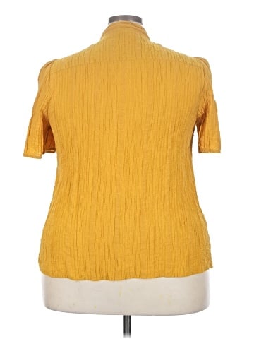 Lane Bryant Short Sleeve Blouse (view 2)