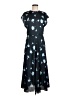 Vince. 100% Polyester Blue Casual Dress Size 6 - photo 1