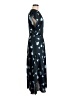 Vince. 100% Polyester Blue Casual Dress Size 6 - photo 4
