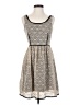 Corey Lynn Calter 100% Polyester Paisley Gray Casual Dress Size 2 - photo 1