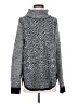 Lucky Brand Tweed Black Turtleneck Sweater Size S - photo 1