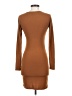 Forever 21 Solid Brown Casual Dress Size S - photo 2