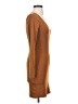 Forever 21 Solid Brown Casual Dress Size S - photo 4