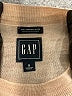 Gap 100% Merino Tan Turtleneck Sweater Size S - photo 7