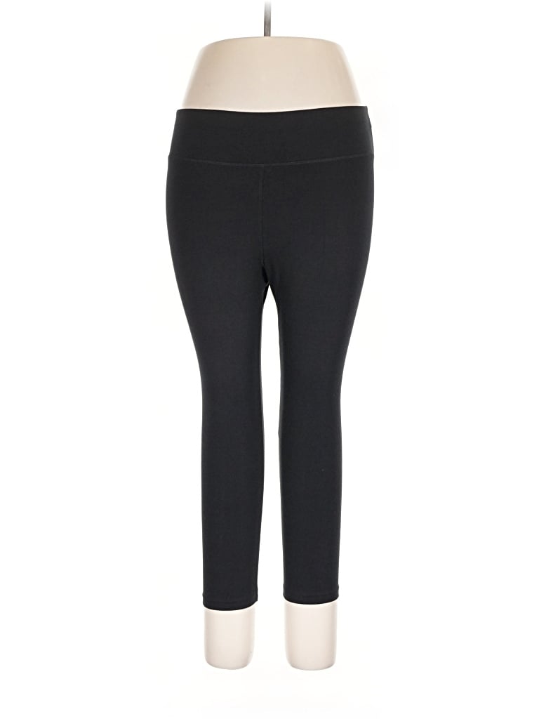 Pre-owned Pact Active Pants In Black