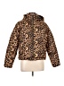 Ci Sono 100% Polyester Animal Print Brown Jacket Size L - photo 1
