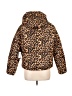 Ci Sono 100% Polyester Animal Print Brown Jacket Size L - photo 2