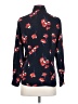 Liz Claiborne 100% Polyester Floral Blue Long Sleeve Blouse Size P (petite) - photo 2