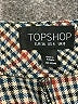 Topshop Plaid Gray Casual Pants Size 4 - photo 7
