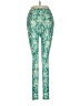 Lularoe Print Teal Leggings One size - photo 2