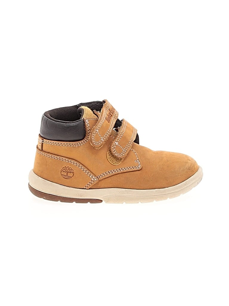 Pre-owned Timberland Kids' Boots In Tan