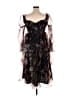 Shein Curve 100% Polyester Black Cocktail Dress Size 0X - photo 2