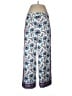 Ann Taylor LOFT 100% Polyester Paisley Blue Casual Pants Size L - photo 1