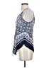 BCX Blue Sleeveless Blouse Size S - photo 5